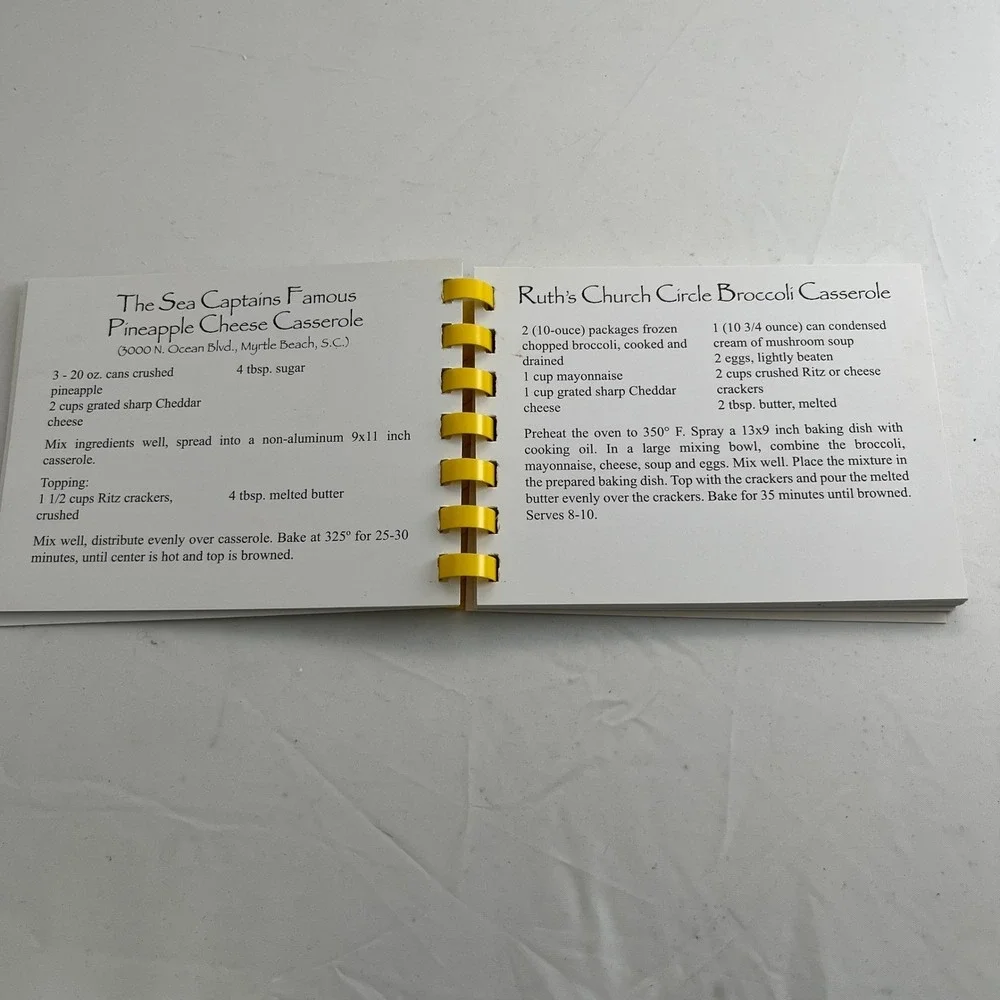 Beach Babes Cook Book Myrtle Beach SC Southern Recipes Spiral 2006